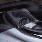 Organza anyag - Black (Fekete)